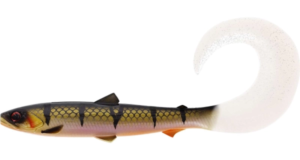 WESTIN - Gumová nástraha BullTeez Curltail 8 cm 3 g Bling Perch 3 ks