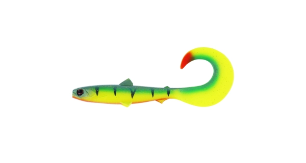 WESTIN - Gumová nástraha BullTeez Curltail 8 cm 3 g Tiger Perch