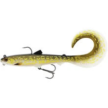 WESTIN - Gumová nástraha Bullteez Curtail R2F Sinking 16 cm 35 g Natural Pike