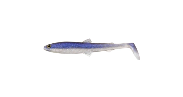 WESTIN - Gumová nástraha Bullteez Shadtail Sparkling Blue 9,5 cm 7 g 2 ks