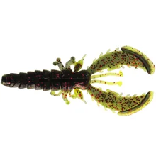 WESTIN - Gumová nástraha Creacraw Slim Creaturebait 5,5 cm 1,5 g 6 ks Black Chartreuse