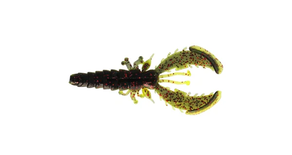 WESTIN - Gumová nástraha Creacraw Slim Creaturebait 5,5 cm 1,5 g 6 ks Black Chartreuse
