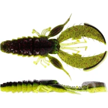 WESTIN - Gumová nástraha Crecraw Creaturebait Black Chartreuse 8,5 cm 7 g 5 ks