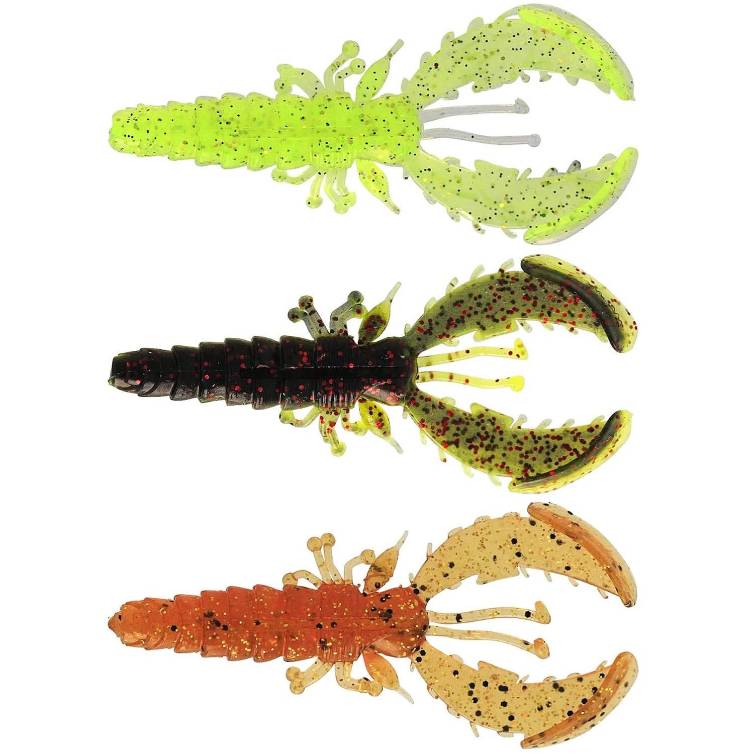 WESTIN WESTIN - Gumová nástraha Crecraw Slim Creaturebait 7,5 cm 3 g 4 ks Dark Water Mix 26