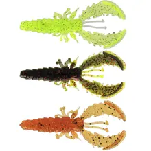 WESTIN - Gumová nástraha Crecraw Slim Creaturebait Dark Water Mix 22 5,5 cm 1,5 g 6 ks
