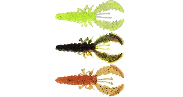 WESTIN - Gumová nástraha Crecraw Slim Creaturebait Dark Water Mix 22 5,5 cm 1,5 g 6 ks