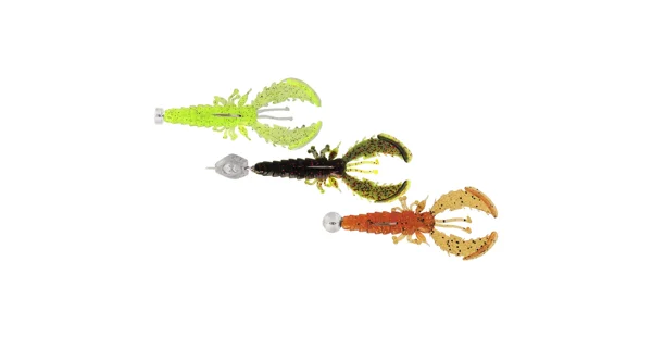 WESTIN - Gumová nástraha Crecraw Slim R 'N R V1 7,5 cm 5-7-10 g 3 ks Dark Water Mix 22