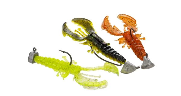 WESTIN - Gumová nástraha Crecraw Slim R 'N R V1 7,5 cm 5-7-10 g 3 ks Dark Water Mix 22