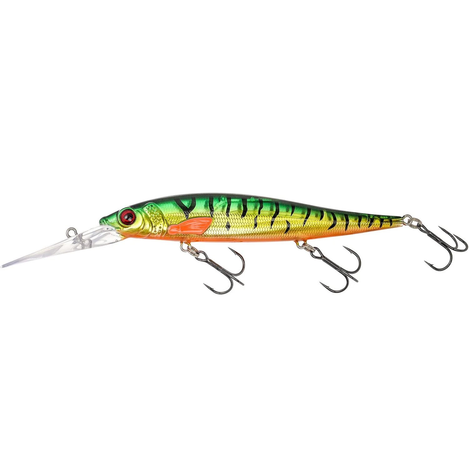 WESTIN WESTIN - Gumová nástraha Jerkbite DR Suspending 11 cm 15 g Firetiger Flash