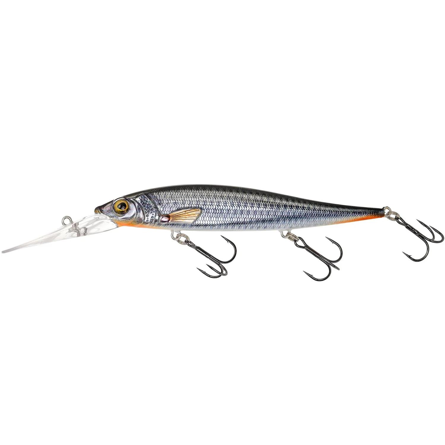 WESTIN WESTIN - Gumová nástraha Jerkbite DR Suspending 11 cm 15 g Real Hot Roach
