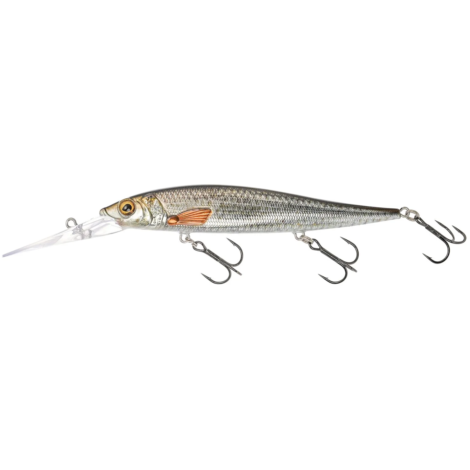 WESTIN WESTIN - Gumová nástraha Jerkbite DR Suspending 11 cm 15 g Real Roach