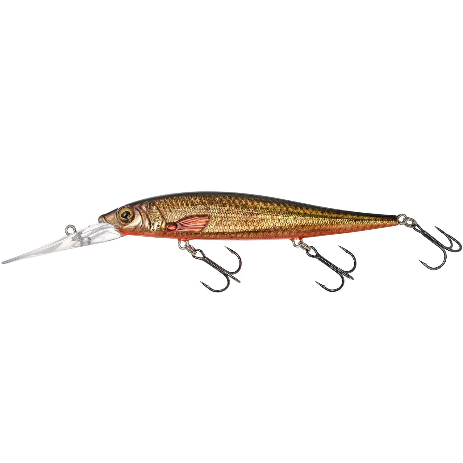 WESTIN WESTIN - Gumová nástraha Jerkbite DR Suspending 11 cm 15 g Real Rudd