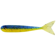 WESTIN - Gumová nástraha Megateez V-Tail 5 cm 4 ks Blue N' Yellow