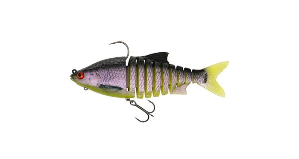 WESTIN - Gumová nástraha Ricky The Roach Multi Jointed R2F Sinking 14 cm 41 g Ghost UV Roach