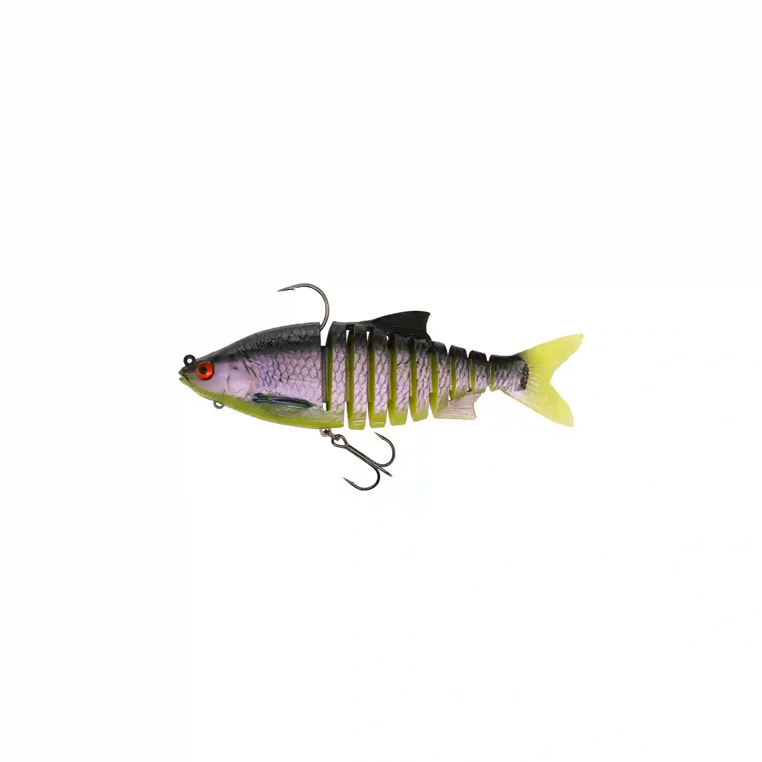 WESTIN - Gumová nástraha Ricky The Roach Multi Jointed R2F Sinking 14 cm 41 g Ghost UV Roach