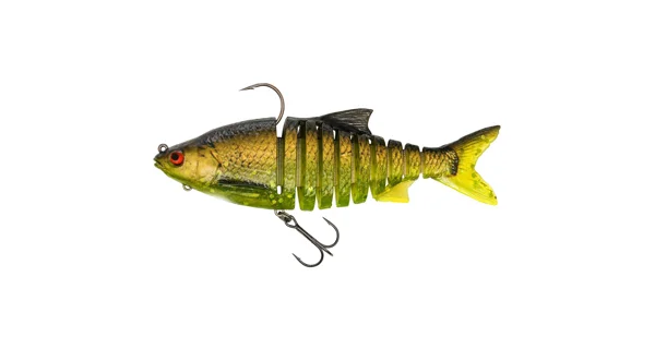 WESTIN - Gumová nástraha Ricky The Roach Multi Jointed R2F Sinking 14 cm 41 g Secret UV Roach
