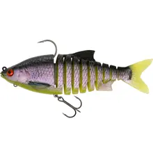 WESTIN - Gumová nástraha Ricky The Roach Multi Jointed R2F Sinking 18 cm 83 g Ghost UV Roach