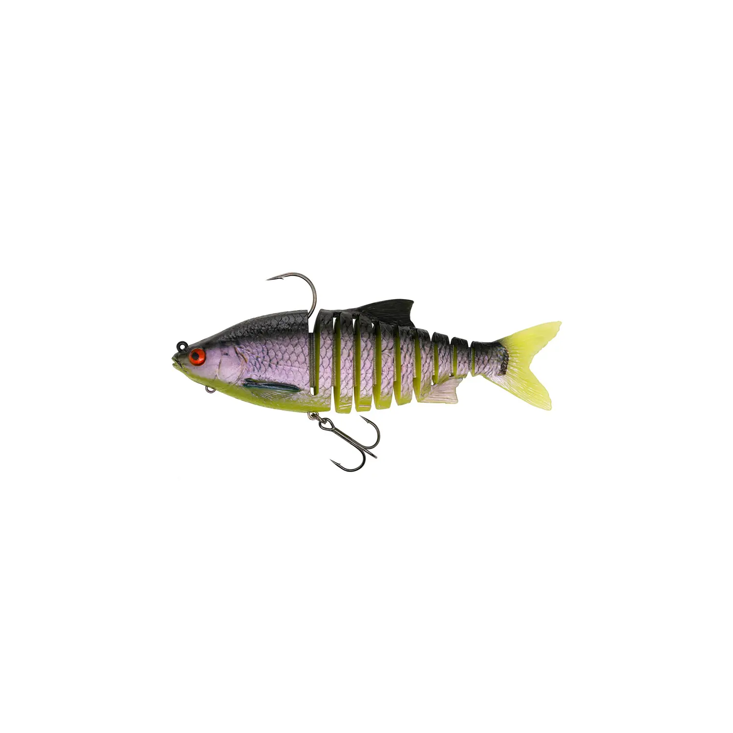 WESTIN - Gumová nástraha Ricky The Roach Multi Jointed R2F Sinking 18 cm 83 g Ghost UV Roach