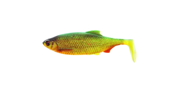 WESTIN - Gumová nástraha Ricky The Roach Shadtail 10 cm 14 g Firetiger Rudd 2 ks