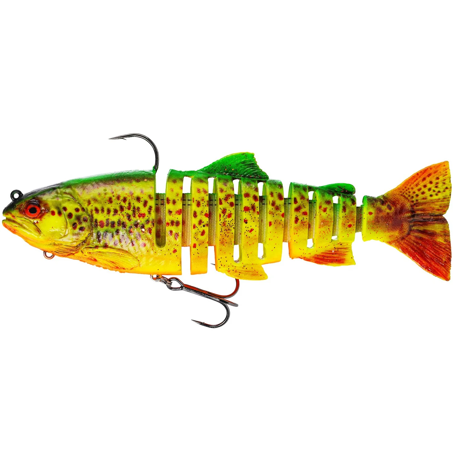 WESTIN WESTIN - Gumová nástraha Tommy The Trout Multi Jointed R2F Sinking 16 cm 54 g Firetiger Trout