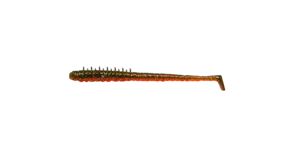 WESTIN - Gumová nástraha Wiggle Worm Creaturebait 11 cm 4 g 4 ks Motoroil Moss
