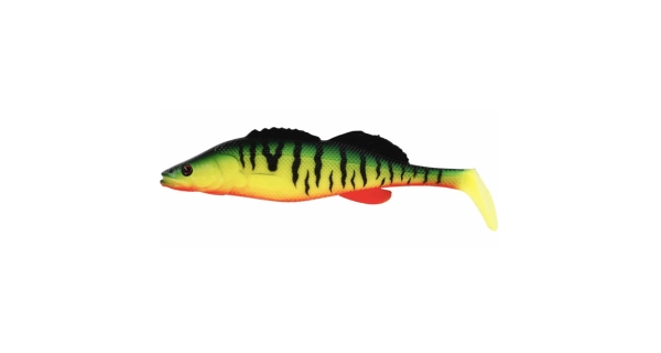 WESTIN - Gumová nástraha ZanderTeez Shadtail Crazy Firetiger 8,5 cm 6 g