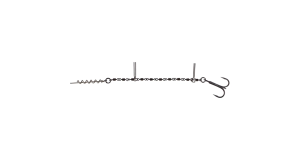 WESTIN - Hotový návazec Jointed Stinger 32 kg 12 cm vel. 1/0 2 ks