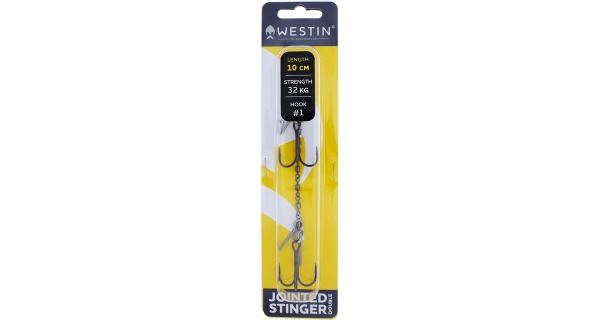WESTIN - Hotový návazec Jointed Stinger 32 kg 12 cm vel. 1/0 2 ks