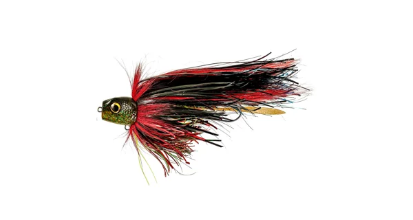WESTIN - Jigová hlavička Monsterfly 22 cm 44 g Motoroil Blood
