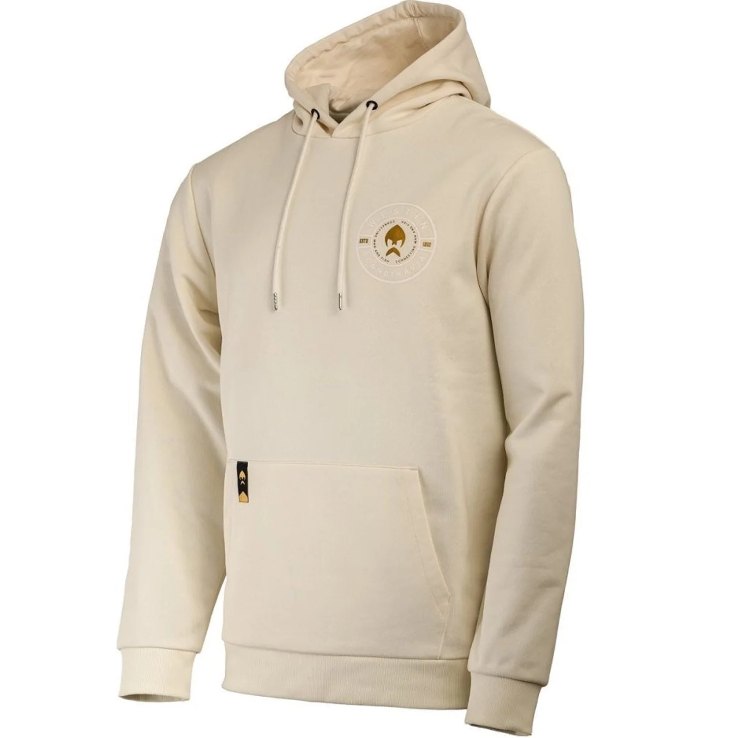 WESTIN WESTIN - Mikina CreCraw Hoodie Beige vel. L
