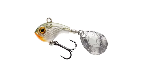 WESTIN - Nástraha Dropbite Spin Tail Jig 3,2 cm 12 g Clear Olive