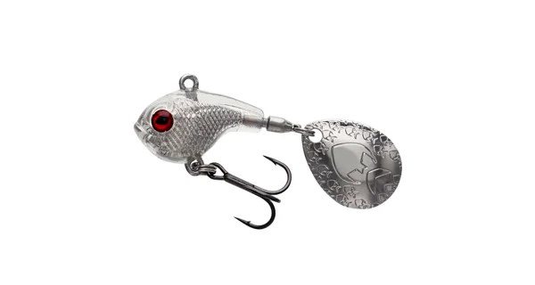 WESTIN - Nástraha Dropbite Spin Tail Jig 3,2 cm 12 g Crystal