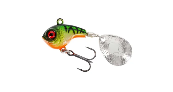 WESTIN - Nástraha Dropbite Spin Tail Jig 3,2 cm 12 g Firetiger