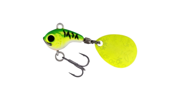 WESTIN - Nástraha DropBite Tungsten Spin Tail Jig 2,2 cm 18 g Chartreuse Ice