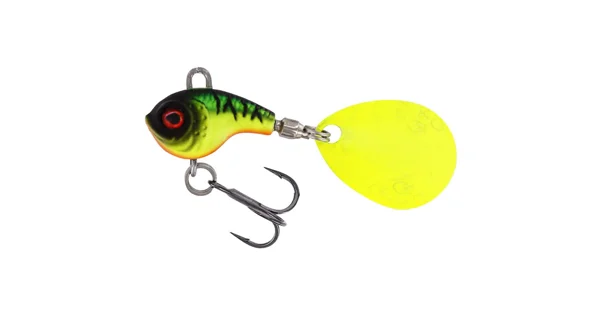 WESTIN - Nástraha DropBite Tungsten Spin Tail Jig 2,2 cm 18 g Firetiger