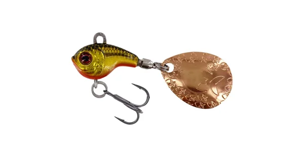 WESTIN - Nástraha DropBite Tungsten Spin Tail Jig 2,2 cm 18 g Gold Rush