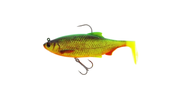 WESTIN - Nástraha Ricky The Roach Shadtail R2F Sinking 14 cm 57 g Firetiger Rudd 1 ks