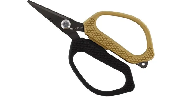 WESTIN - Nůžky Line Scissors Black Sand Medium 12 cm