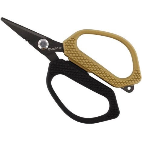 WESTIN - Nůžky Line Scissors Black Sand Medium 12 cm