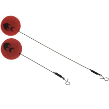 WESTIN - Pěnové boilie Bait Poppers Red 2 ks