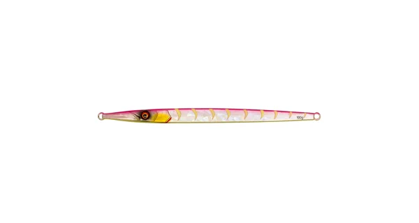WESTIN - Pilker Flashin' Garfish 15 cm 60 g Pink Glow Ribs