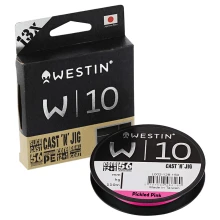 WESTIN - Pletená šňůra W10 Cast 'N' Jig 13 Braid Pickled Pink 0,08 mm 6 kg 110 m