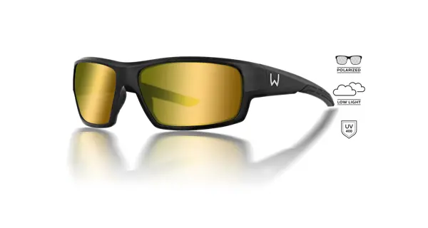 WESTIN - Polarizační Brýle W6 Sport 10 Matte Black LB Yellow AR Blue