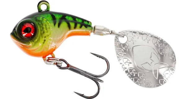 WESTIN - Rotačka DropBite Spin Tail Jig Firetiger 3,7 cm 22 g
