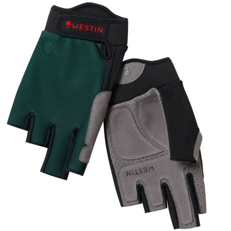 WESTIN - Rukavice Drip Upf Half Finger Glove Deep Forest vel. L