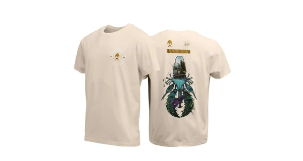 WESTIN - Tričko CreCraw T-Shirt Beige vel. 3XL