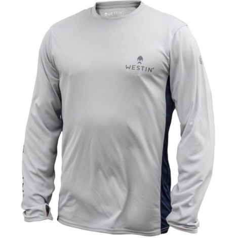 WESTIN - Tričko Pro UPF Long Sleeve Grey/Navy Blue vel. S