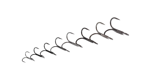 WESTIN - Trojháček Treble Hook Black Nickel vel. 1/0 5 ks