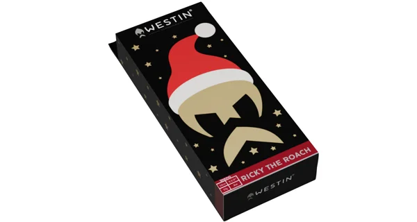 WESTIN - Vánoční dárková nástraha Ricky The Roach Shadtail R2F Christmas Edition 14 cm 57 g 1 ks