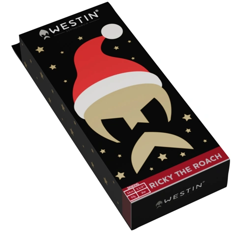 WESTIN - Vánoční dárková nástraha Ricky The Roach Shadtail R2F Christmas Edition 14 cm 57 g 1 ks